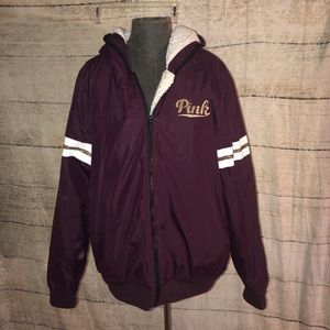 Victoria’s Secret PINK Sherpa Anorak Windbreaker